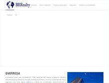 Tablet Screenshot of brrealty.com.br